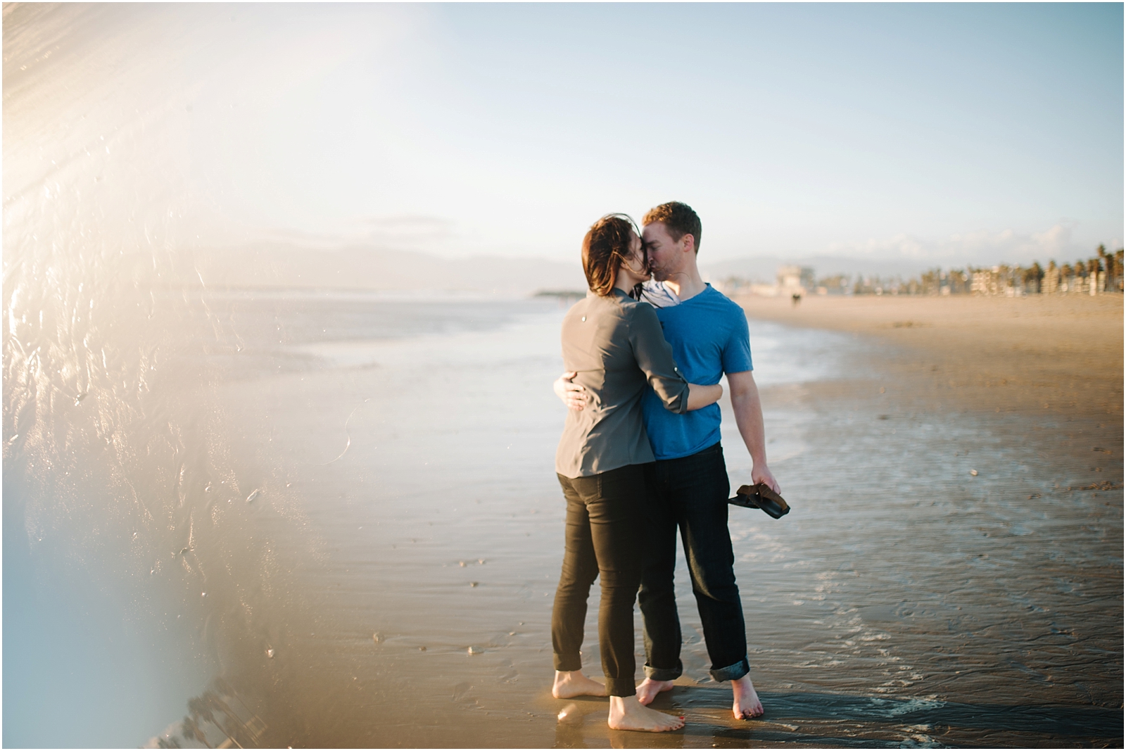 Sunny Santa Monica Engagement | Iowa City Wedding Photographer