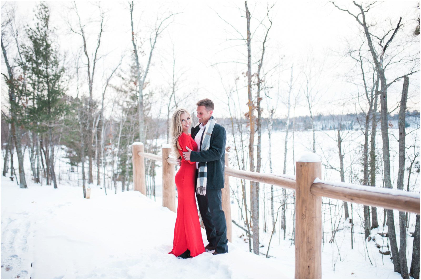 Erin + Ben || Snowy Minnesota Engagement | Iowa City Wedding Photographer