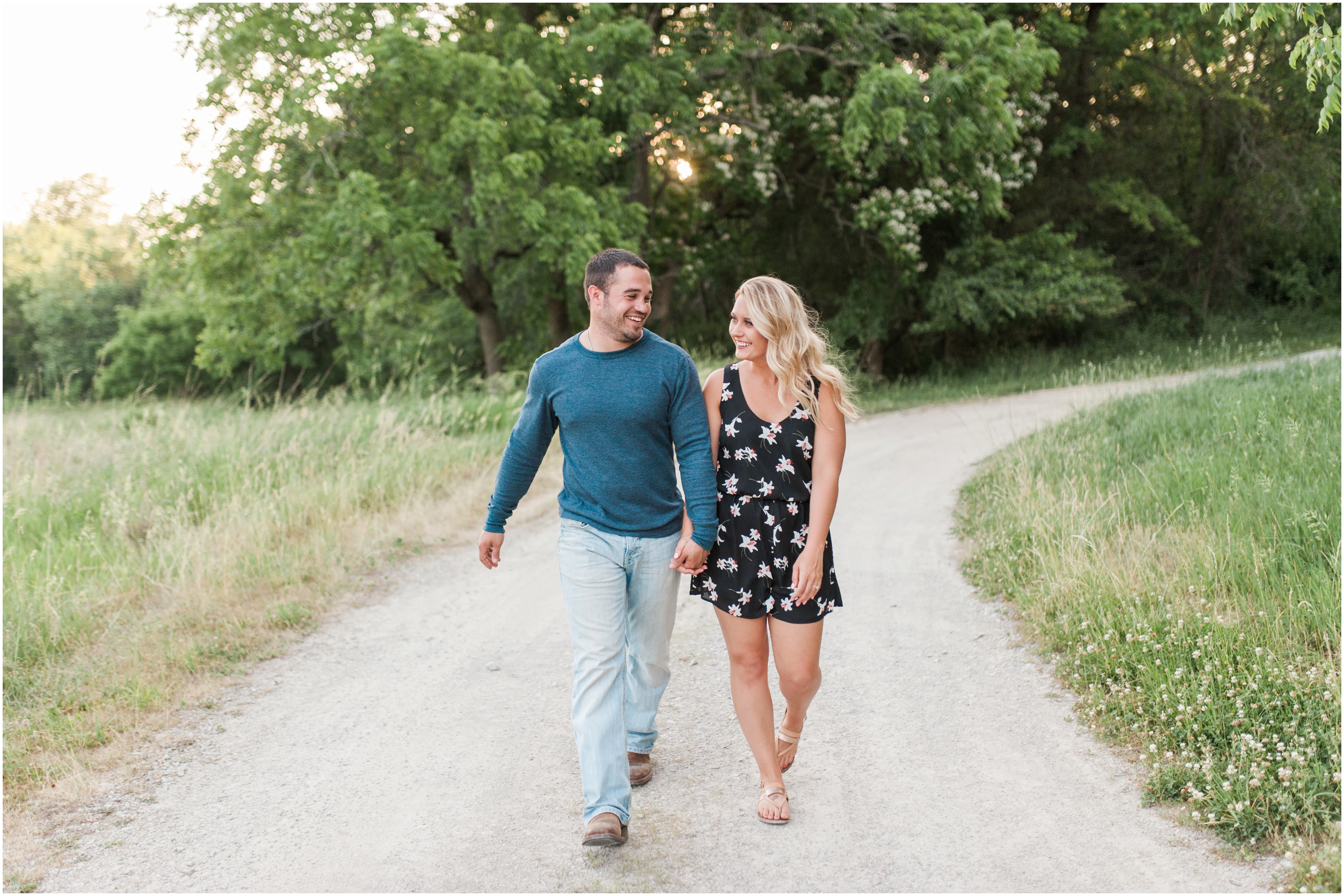 Katie + Brody | Countryside Engagement session || Iowa City Wedding Photographer