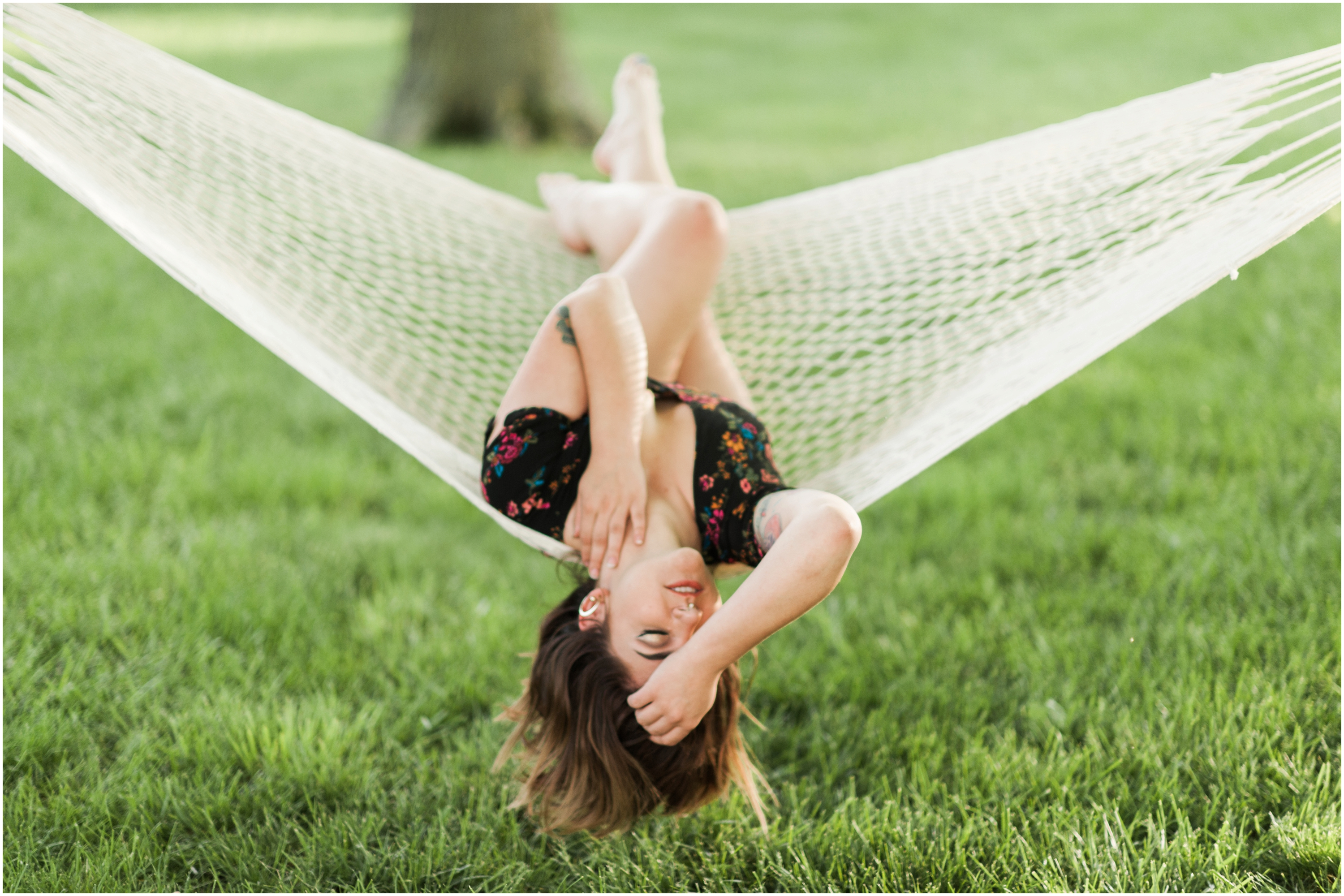Hammock + Sunshine | Boudoir Photography Studio | Iowa City Wedding Photographer