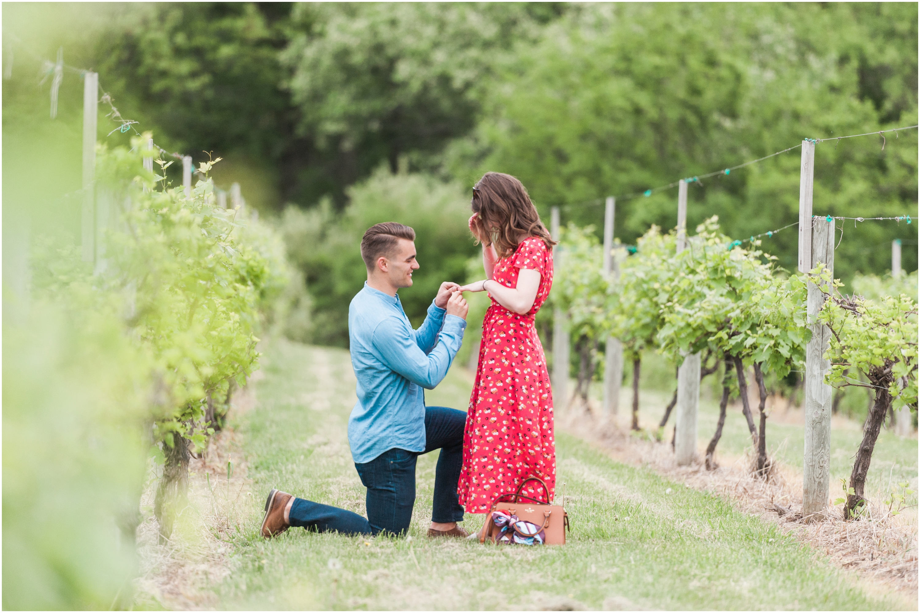 Ben + Conor | Surprise Proposal at Cedar Ridge Winery || Iowa City Wedding Photographer