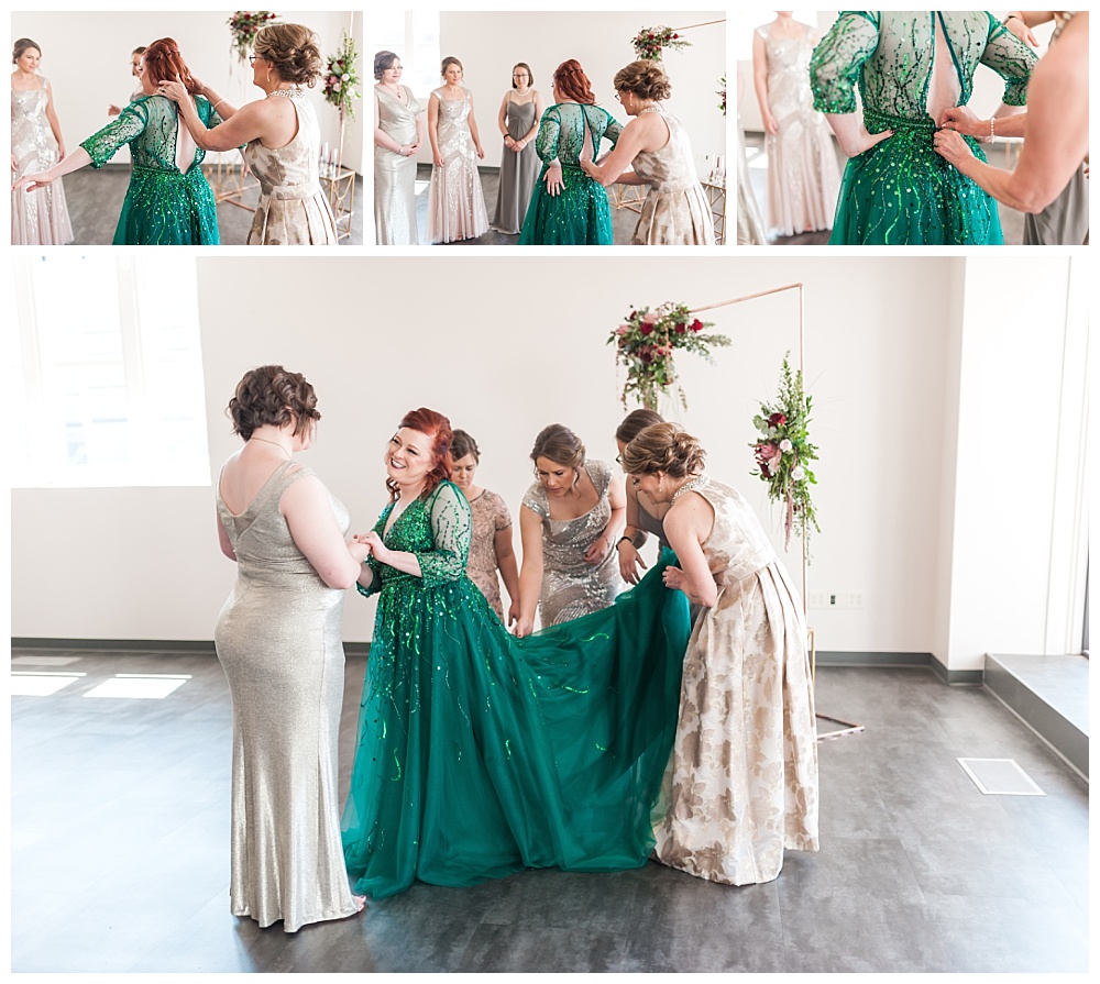 Stephanie Marie Photography Eastbank Venue and Lounge Cedar Rapids Iowa City Wedding Photographer Pete Leslie Akers 17