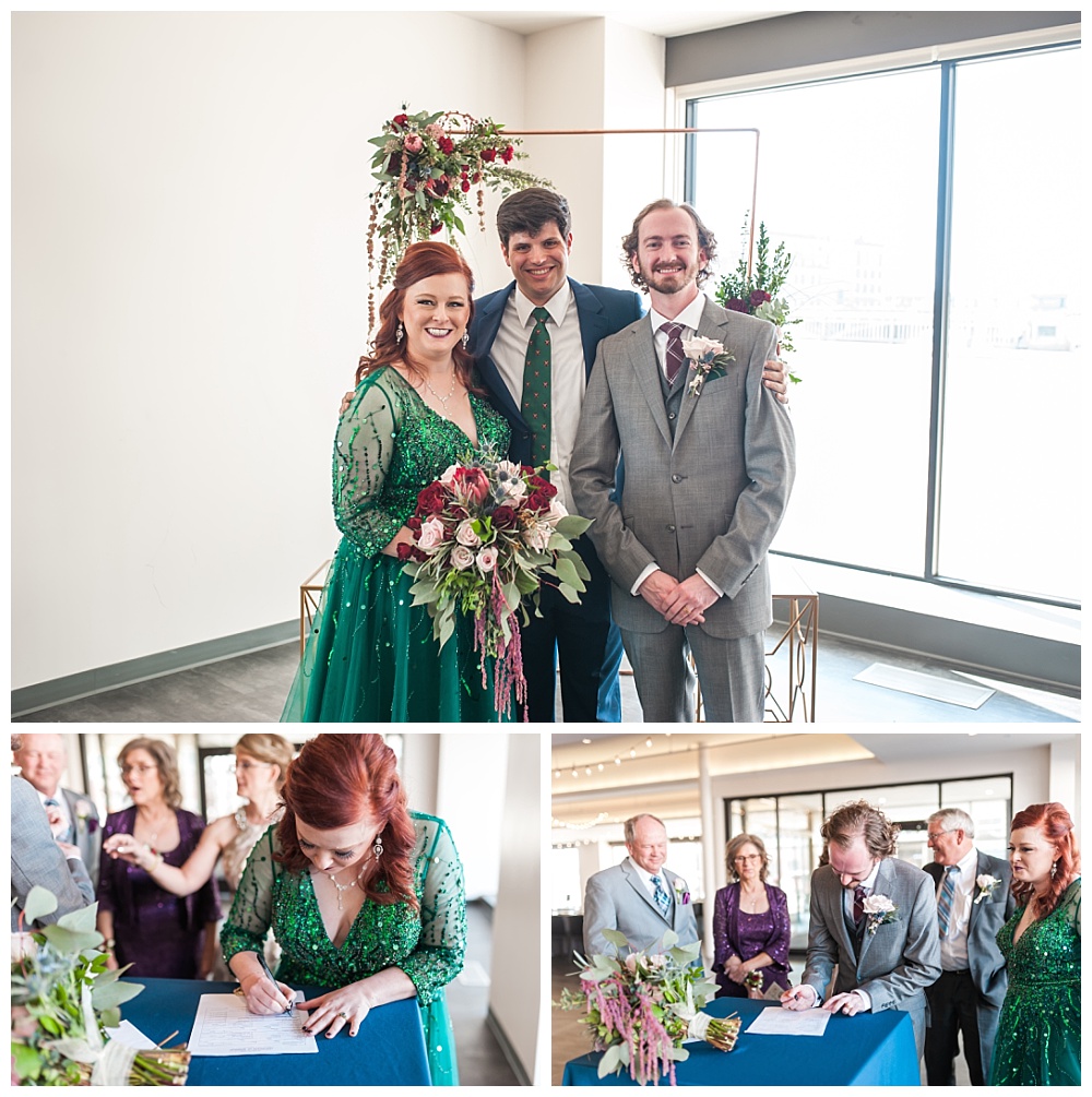 Stephanie Marie Photography Eastbank Venue and Lounge Cedar Rapids Iowa City Wedding Photographer Pete Leslie Akers 59