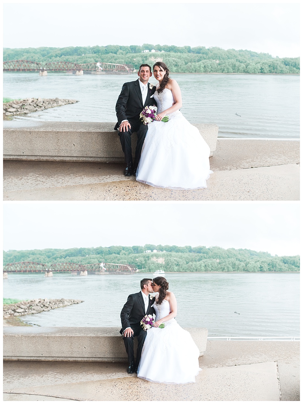 Stephanie Marie Photography Sacred Heart Church Grand River Center Monticello Dubuque Iowa City Wedding Photographer Tom Lindsay 20