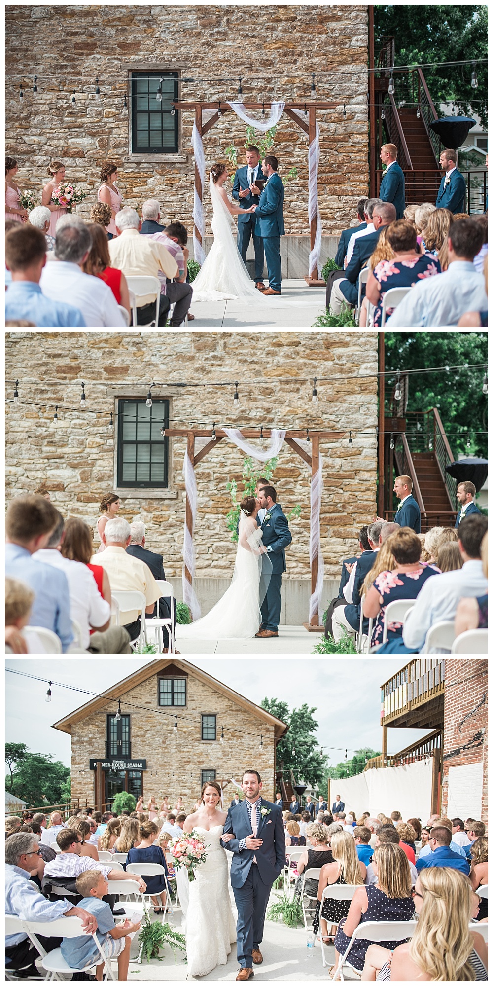 Stephanie Marie Photography Palmer House Stable Events Solon Iowa City Wedding Photographer Aaron Jenn 15