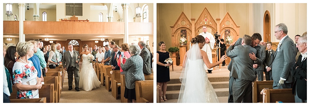 Stephanie Marie Photography Corpus Christi Catholic Church Fort Dodge Iowa City Wedding Photographer Joe Ashley 20