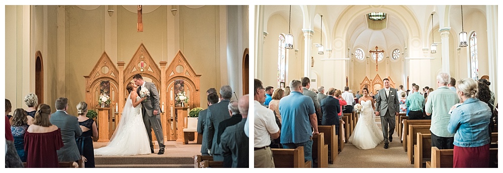 Stephanie Marie Photography Corpus Christi Catholic Church Fort Dodge Iowa City Wedding Photographer Joe Ashley 21