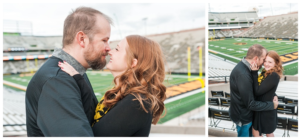 Stephanie Marie Photography Kinnick Stadium Engagement Session Iowa City Wedding Photographer Emily Brian_0002.jpg