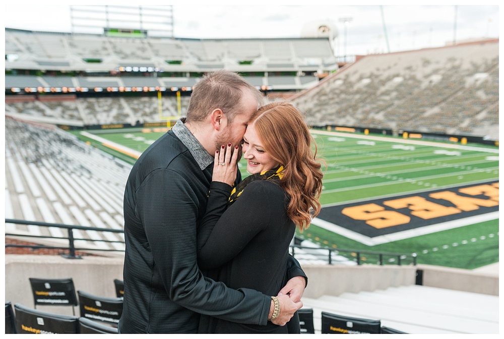 Stephanie Marie Photography Kinnick Stadium Engagement Session Iowa City Wedding Photographer Emily Brian_0003.jpg