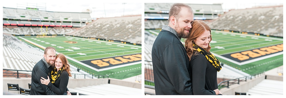 Stephanie Marie Photography Kinnick Stadium Engagement Session Iowa City Wedding Photographer Emily Brian_0004.jpg