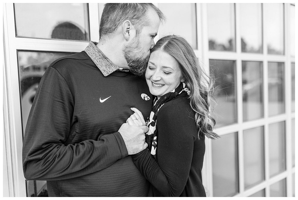 Stephanie Marie Photography Kinnick Stadium Engagement Session Iowa City Wedding Photographer Emily Brian_0019.jpg