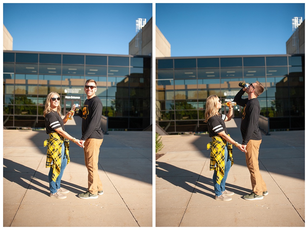 Stephanie Marie Photography Lake Tailgate Engagement Session Iowa City Wedding Photographer Emily Jake_0002.jpg