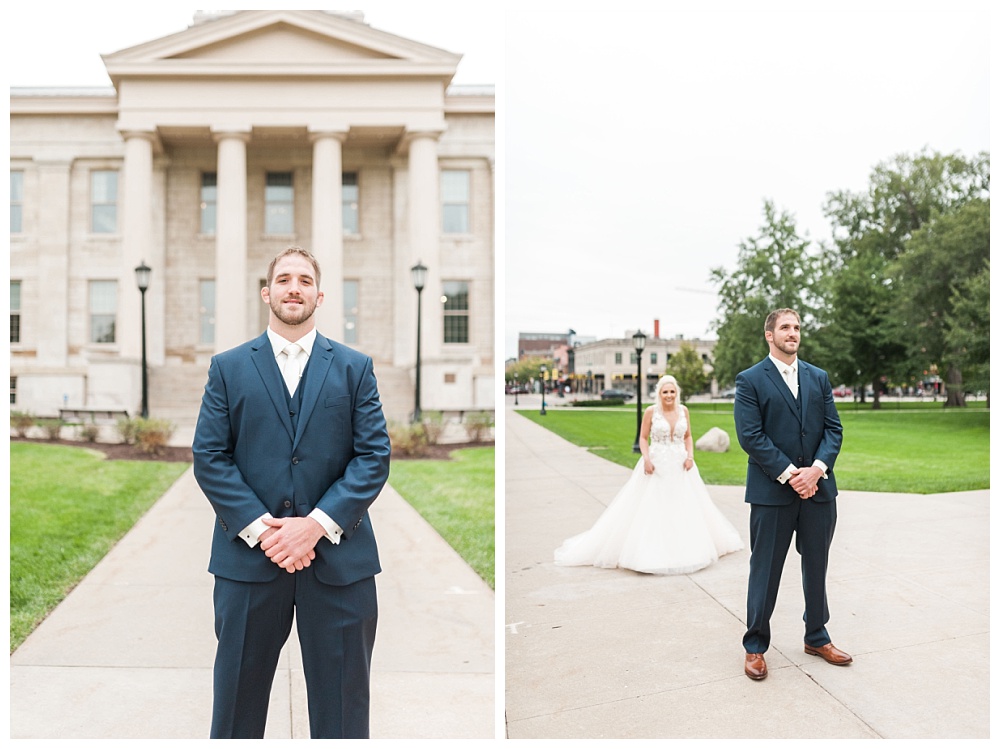 Stephanie Marie Photography Saint Marys Catholic Church Bella Sala Wedding Iowa City Tiffin Wedding Photographer Alex Bobby Telford_0014.jpg