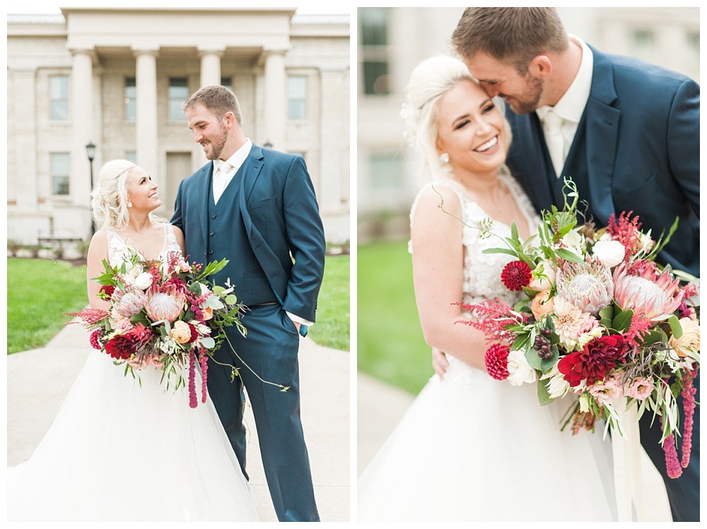 Stephanie Marie Photography Saint Marys Catholic Church Bella Sala Wedding Iowa City Tiffin Wedding Photographer Alex Bobby Telford_0023.jpg