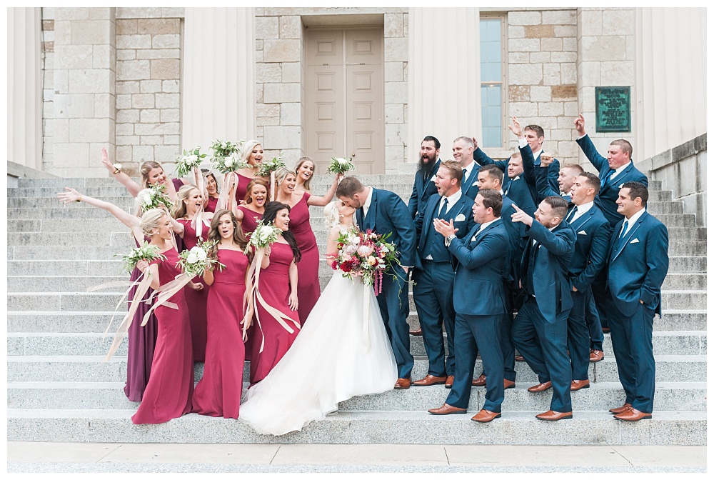 Stephanie Marie Photography Saint Marys Catholic Church Bella Sala Wedding Iowa City Tiffin Wedding Photographer Alex Bobby Telford_0028.jpg