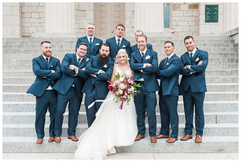 Stephanie Marie Photography Saint Marys Catholic Church Bella Sala Wedding Iowa City Tiffin Wedding Photographer Alex Bobby Telford_0032.jpg