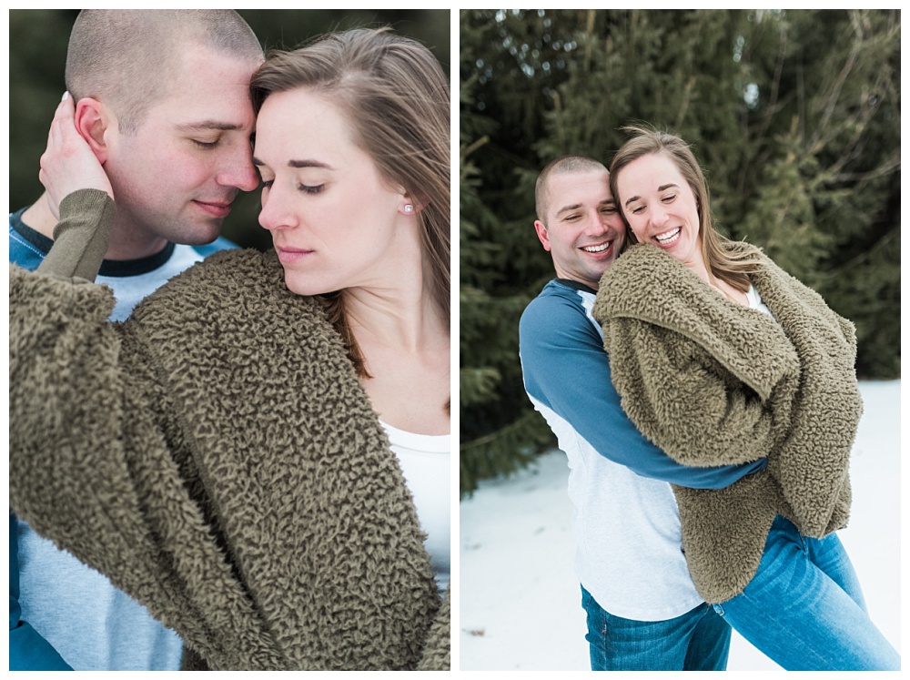 Stephanie Marie Photography Winter Engagement Session Iowa City Wedding Photographer Chelsey Justin_0010.jpg