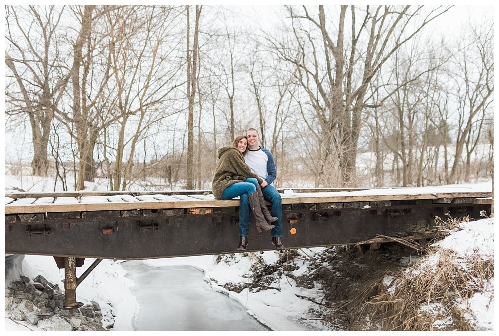 Stephanie Marie Photography Winter Engagement Session Iowa City Wedding Photographer Chelsey Justin_0013.jpg