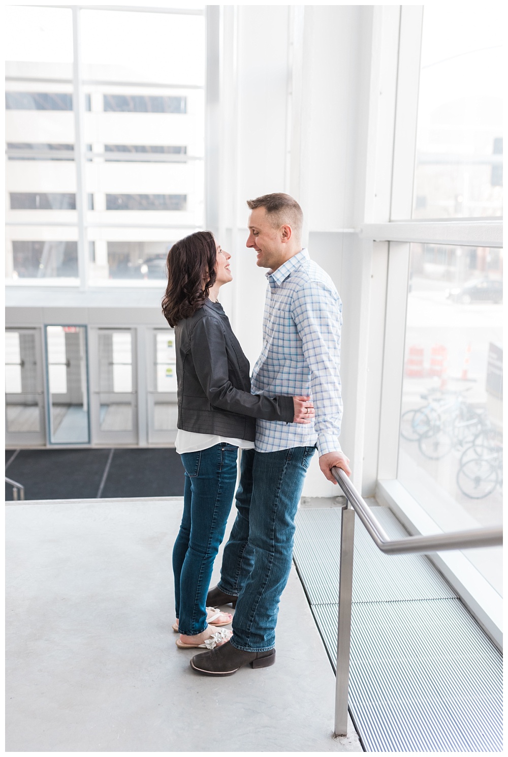 Stephanie Marie Photography IMU Building Engagement Session Iowa City Wedding Photographer Jen Nick_0005.jpg