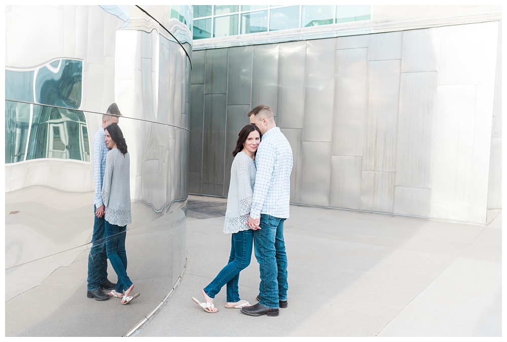 Stephanie Marie Photography IMU Building Engagement Session Iowa City Wedding Photographer Jen Nick_0015.jpg