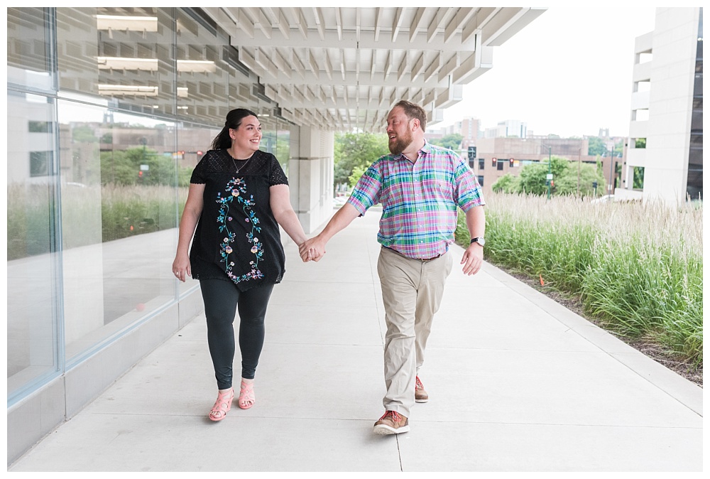 Stephanie Marie Photography Downtown University Engagement Session Iowa City Wedding Photographer Jenny Jim_0004.jpg