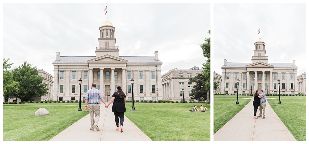 Stephanie Marie Photography Downtown University Engagement Session Iowa City Wedding Photographer Jenny Jim_0005.jpg