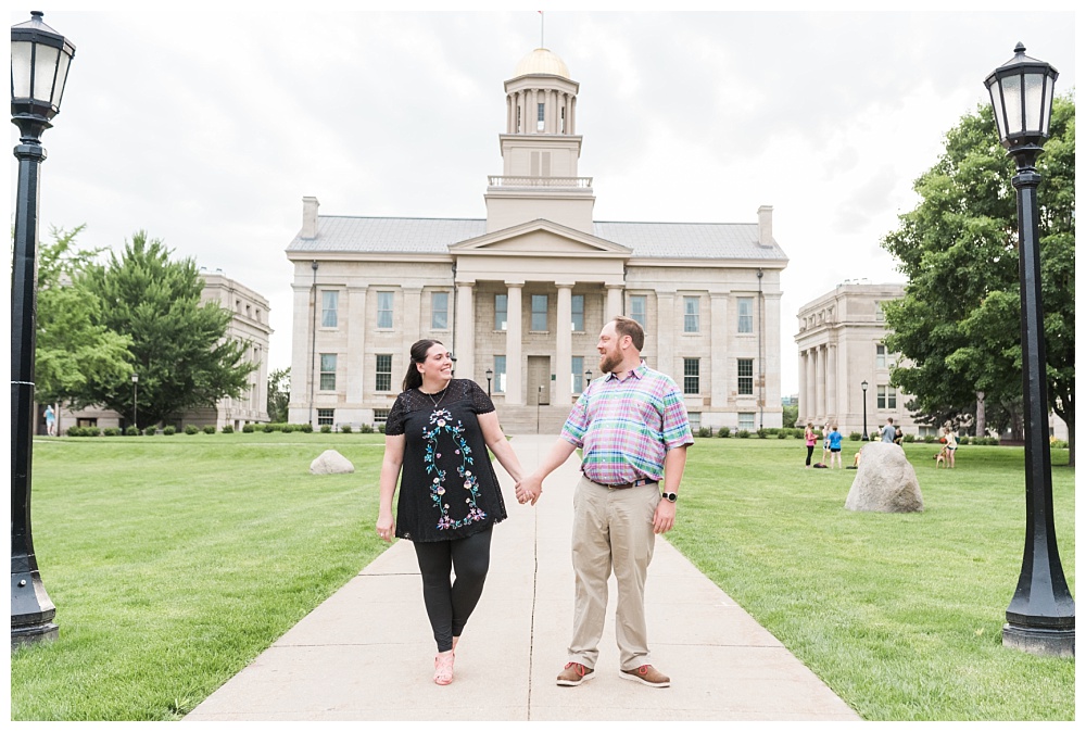 Stephanie Marie Photography Downtown University Engagement Session Iowa City Wedding Photographer Jenny Jim_0008.jpg