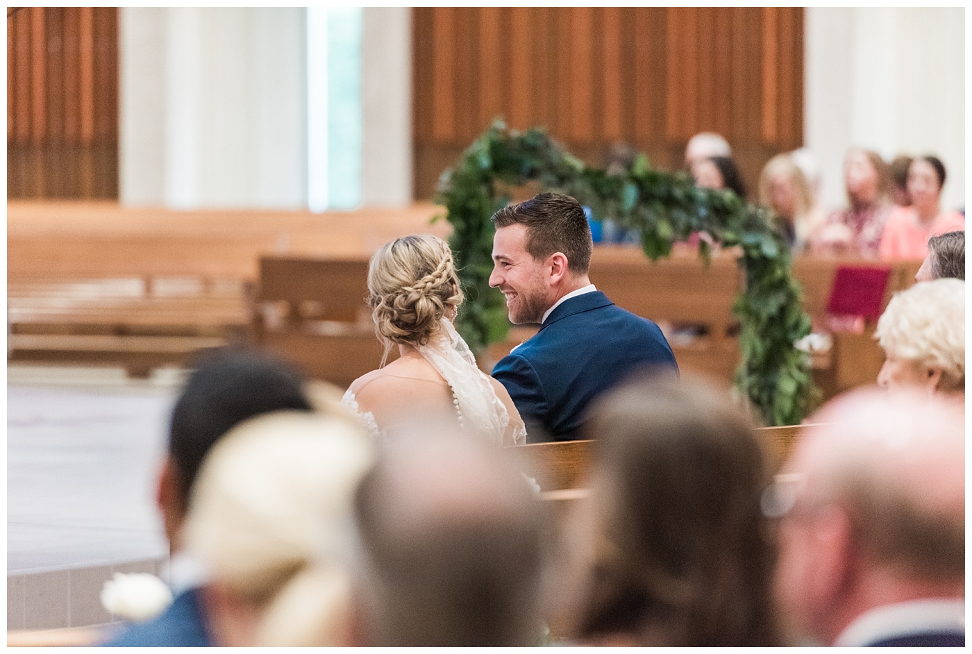 Stephanie Marie Photography All Saints Catholic Church Ceremony Celebration Farm Reception Cedar Rapids Solon Iowa City Wedding Photographer Emily Jake Raecker_0032-1.jpg