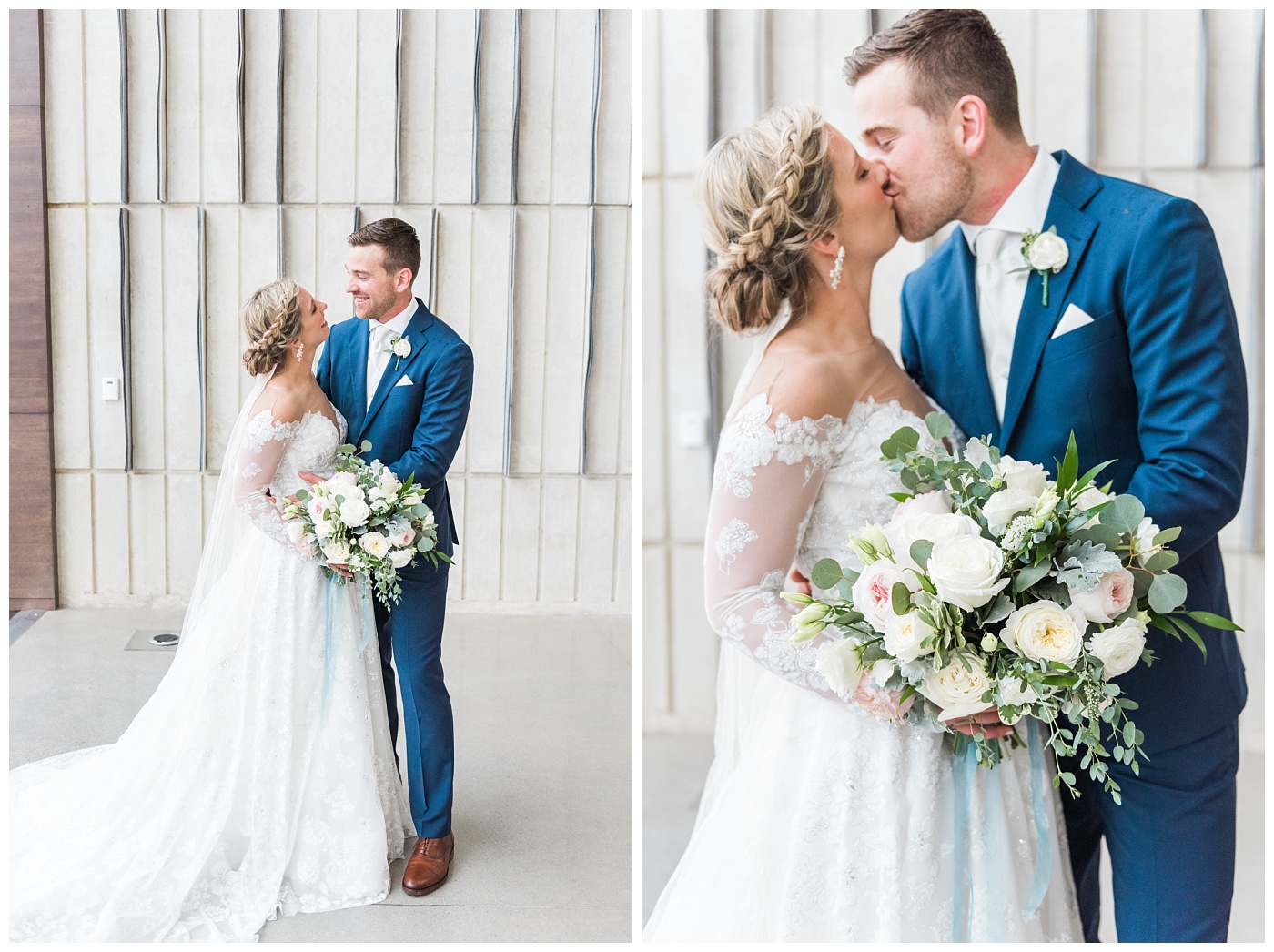 Stephanie Marie Photography All Saints Catholic Church Ceremony Celebration Farm Reception Cedar Rapids Solon Iowa City Wedding Photographer Emily Jake Raecker_0048-1.jpg