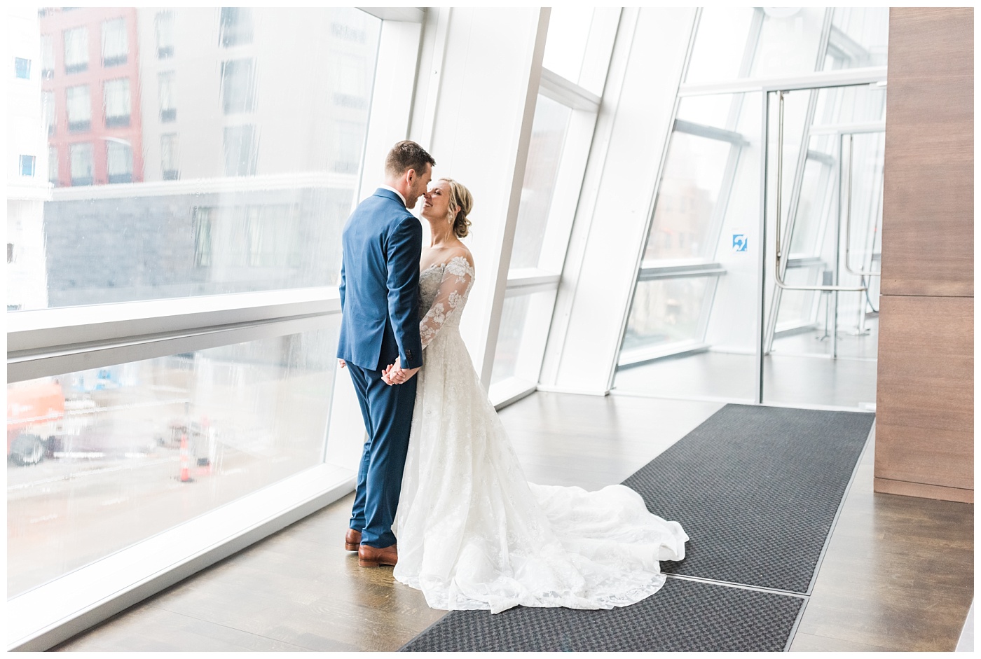 Stephanie Marie Photography All Saints Catholic Church Ceremony Celebration Farm Reception Cedar Rapids Solon Iowa City Wedding Photographer Emily Jake Raecker_0070-1.jpg