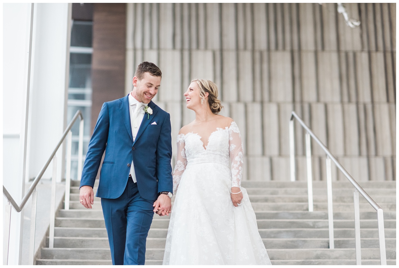 Stephanie Marie Photography All Saints Catholic Church Ceremony Celebration Farm Reception Cedar Rapids Solon Iowa City Wedding Photographer Emily Jake Raecker_0076-1.jpg