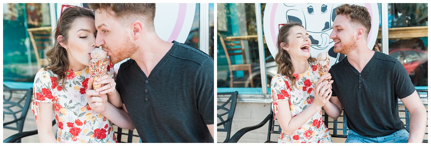 Stephanie Marie Photography Labor for Love Downtown North Liberty Engagement Session Iowa City Wedding Photographer Devin Cody_0002.jpg