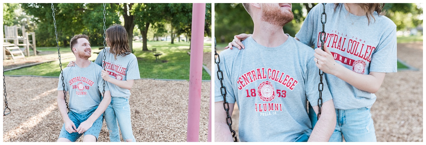 Stephanie Marie Photography Labor for Love Downtown North Liberty Engagement Session Iowa City Wedding Photographer Devin Cody_0008.jpg