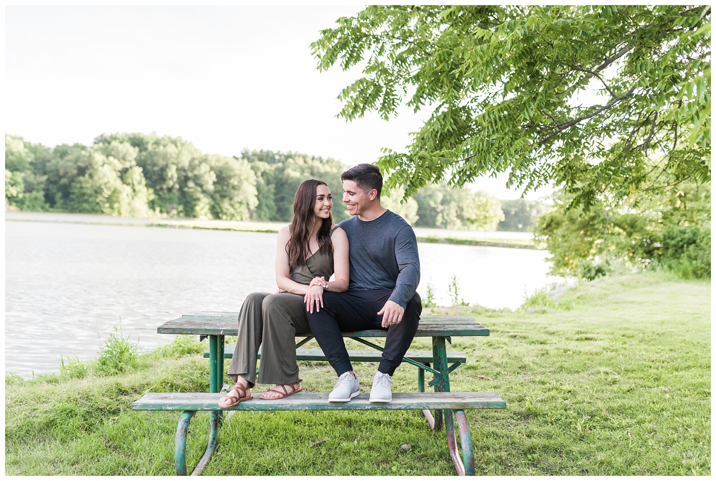 Stephanie Marie Photography Lake McBride Dockside Engagement Session Iowa City Wedding Photographer Madison Sean_0022.jpg