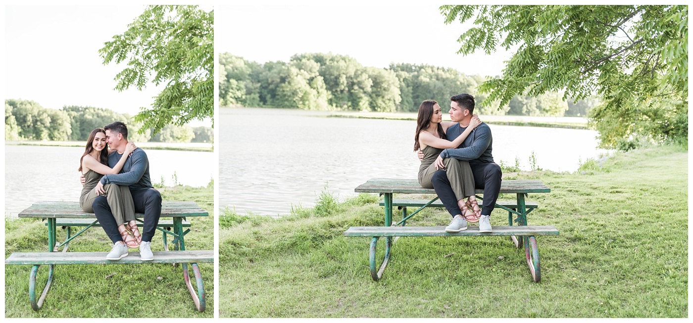 Stephanie Marie Photography Lake McBride Dockside Engagement Session Iowa City Wedding Photographer Madison Sean_0024.jpg